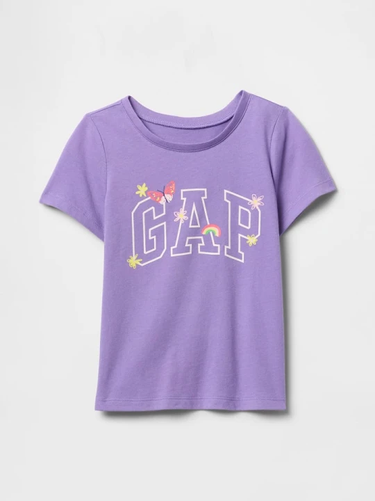 Zdjęcie produktu GAP Koszulka w kolorze fioletowym rozmiar: 80/86