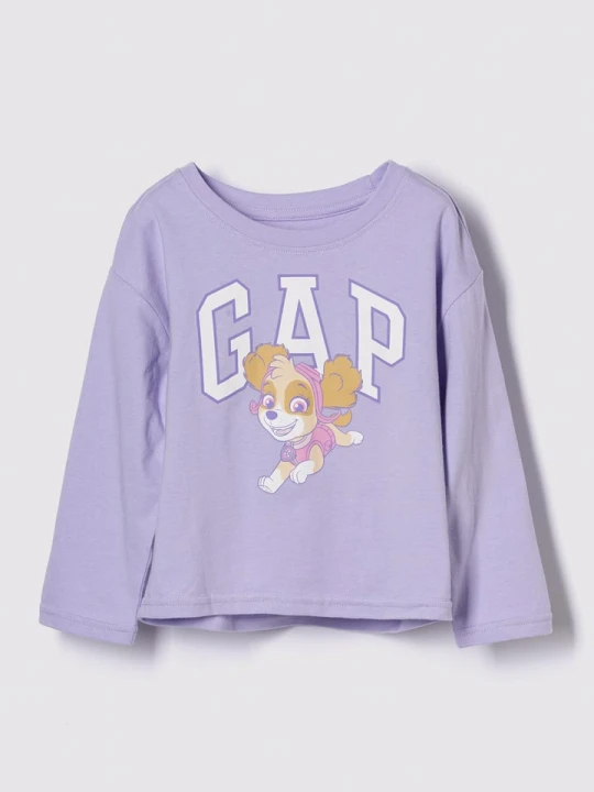 Zdjęcie produktu GAP Koszulka w kolorze fioletowym rozmiar: 110