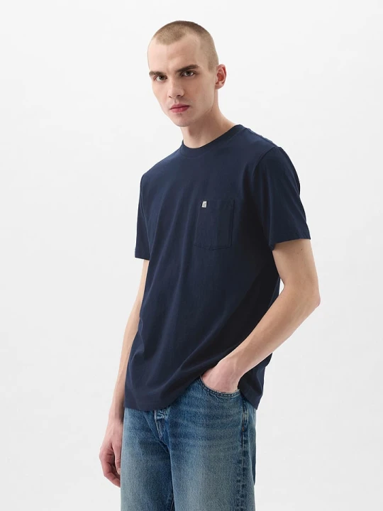 Zdjęcie produktu GAP Koszulka w kolorze granatowym rozmiar: XL