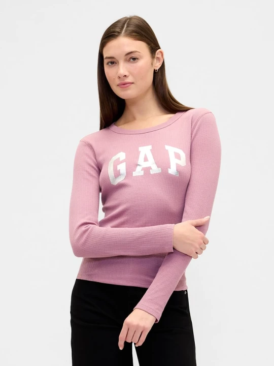 Zdjęcie produktu GAP Koszulka w kolorze jasnoróżowym rozmiar: XL