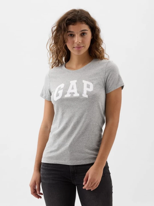 Zdjęcie produktu GAP Koszulka w kolorze jasnoszarym rozmiar: XS