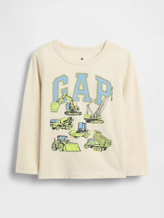 Zdjęcie produktu GAP Koszulka w kolorze kremowym rozmiar: 98