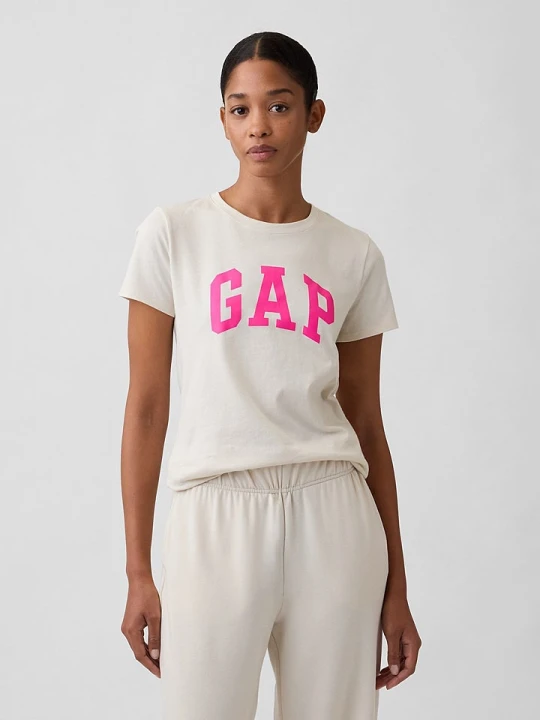 Zdjęcie produktu GAP Koszulka w kolorze kremowym rozmiar: S
