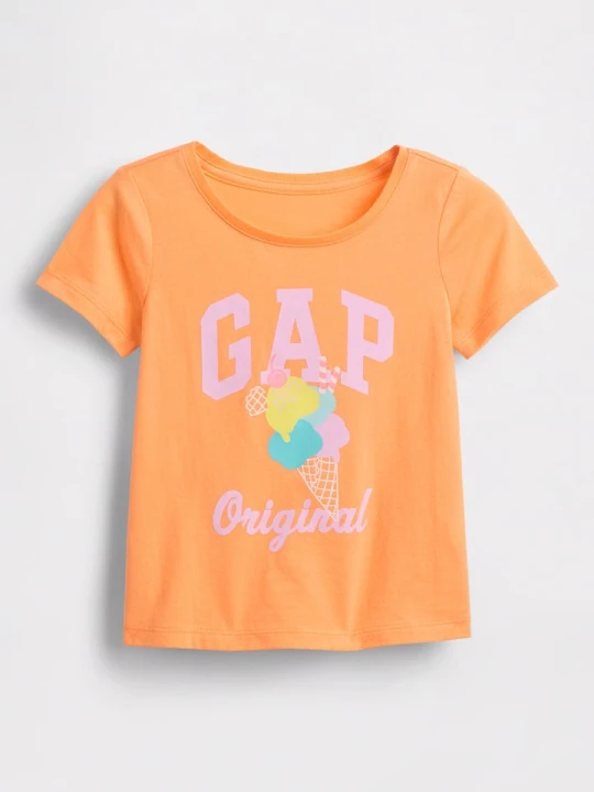 Zdjęcie produktu GAP Koszulka w kolorze pomarańczowym rozmiar: 110