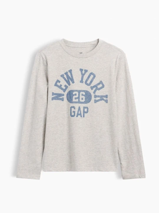 Zdjęcie produktu GAP Koszulka w kolorze szarym rozmiar: 152 / 158