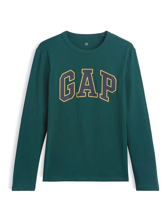 Zdjęcie produktu GAP Koszulka w kolorze zielonym rozmiar: 116 / 122