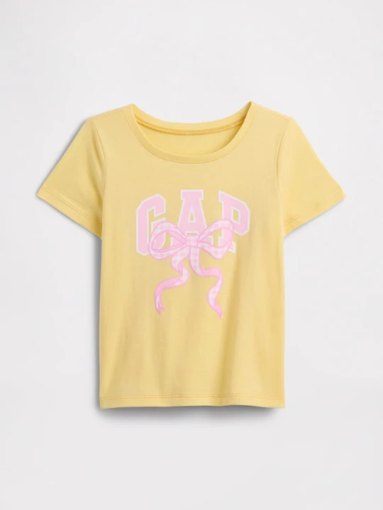 Zdjęcie produktu GAP Koszulka w kolorze żółtym rozmiar: 110