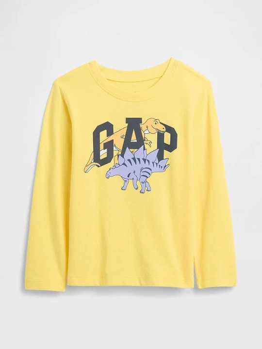 Zdjęcie produktu GAP Koszulka w kolorze żółtym rozmiar: 80 / 86