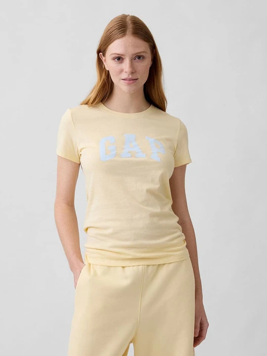 Zdjęcie produktu GAP Koszulka w kolorze żółtym rozmiar: M