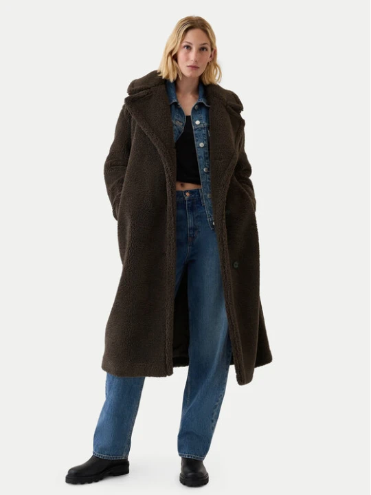 Zdjęcie produktu Gap Kożuch 500901-00 Brązowy Relaxed Fit