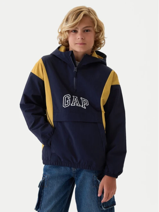 Zdjęcie produktu Gap Kurtka anorak 514972-01 Granatowy Relaxed Fit