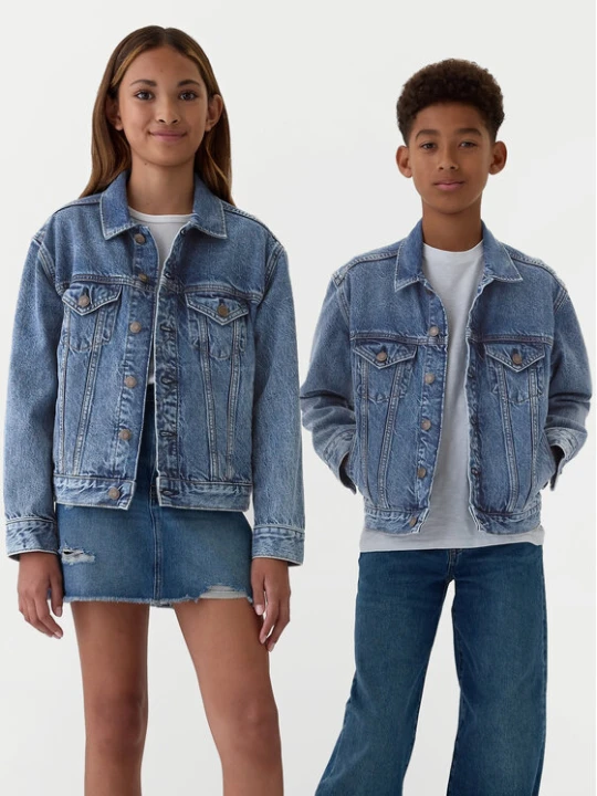 Zdjęcie produktu Gap Kurtka jeansowa 523213-00 Niebieski Regular Fit
