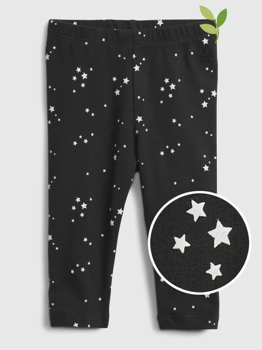 Zdjęcie produktu GAP Legginsy w kolorze czarnym rozmiar: 80/86