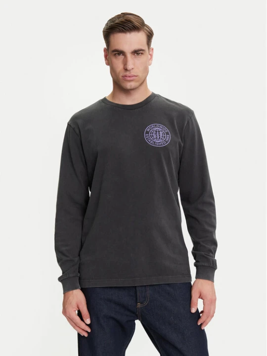 Zdjęcie produktu Gap Longsleeve 765034-03 Czarny Regular Fit