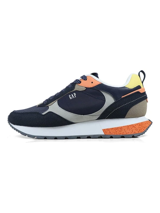 Zdjęcie produktu GAP Sneakersy "Genesi G1 S" w kolorze granatowo-szaro-szarobrązowym rozmiar: 41