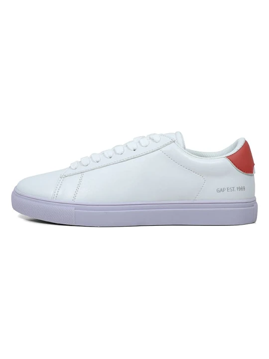 Zdjęcie produktu GAP Sneakersy "Memphis" w kolorze biało-fioletowo-czerwonym rozmiar: 36