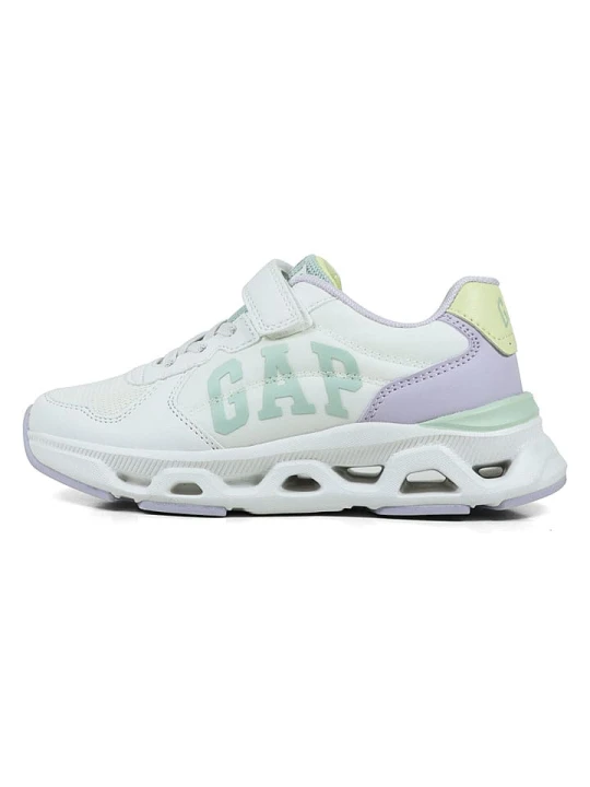 Zdjęcie produktu GAP Sneakersy "San Francisco" w kolorze miętowo-fioletowym rozmiar: 29
