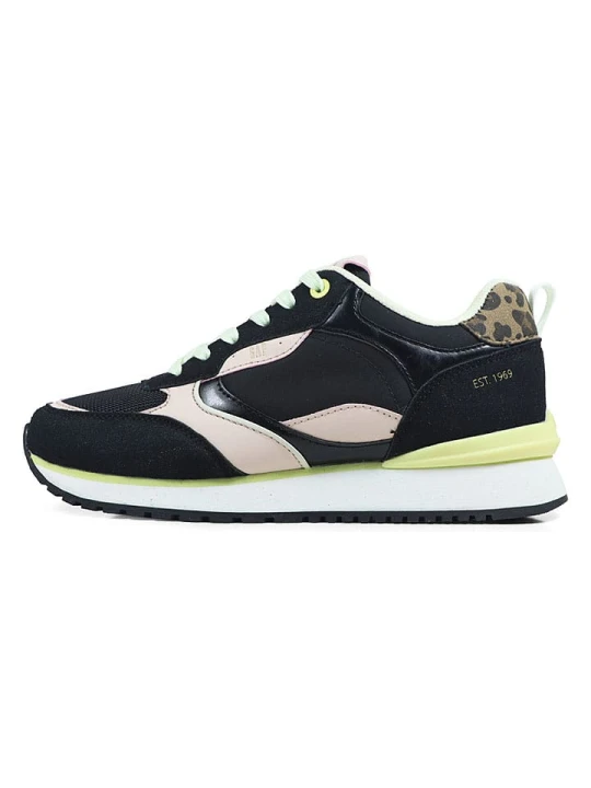 Zdjęcie produktu GAP Sneakersy "Wonder Spirit City" w kolorze czarno-jasnoróżowym rozmiar: 39