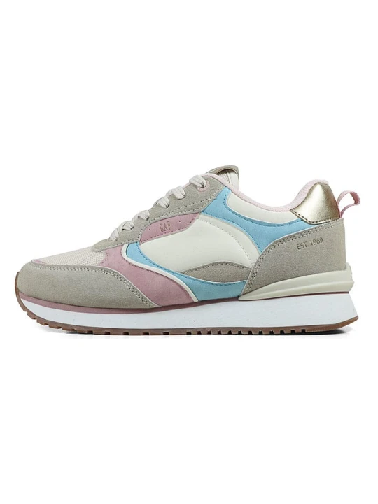 Zdjęcie produktu GAP Sneakersy "Wonder Spirit S" w kolorze szarobrązowo-beżowo-błękitnym rozmiar: 36