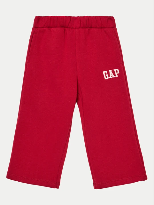 Zdjęcie produktu Gap Spodnie dresowe 626265-01 Czerwony Wide Leg