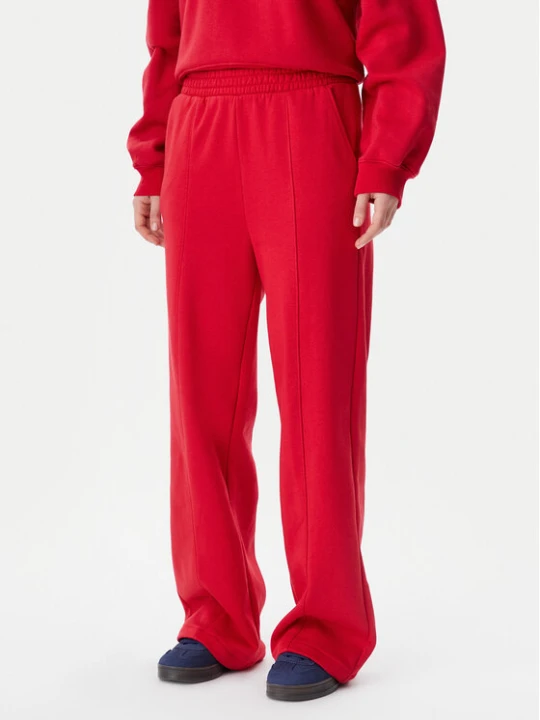 Zdjęcie produktu Gap Spodnie dresowe 729444-14 Czerwony Wide Leg