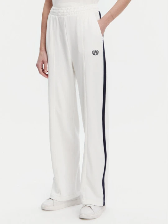 Zdjęcie produktu Gap Spodnie dresowe 732234-01 Biały Regular Fit