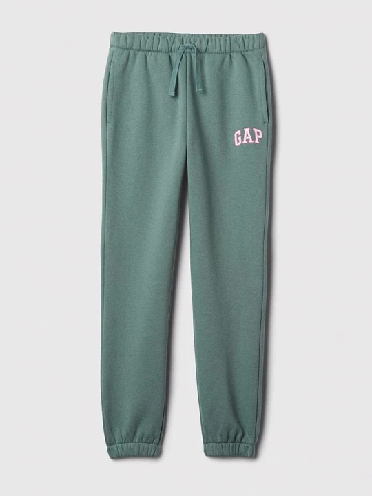 Zdjęcie produktu GAP Spodnie dresowe w kolorze zielonym rozmiar: 110