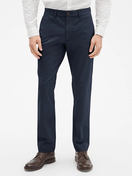 Zdjęcie produktu GAP Spodnie - Slim fit - w kolorze granatowym rozmiar: W29 / L32
