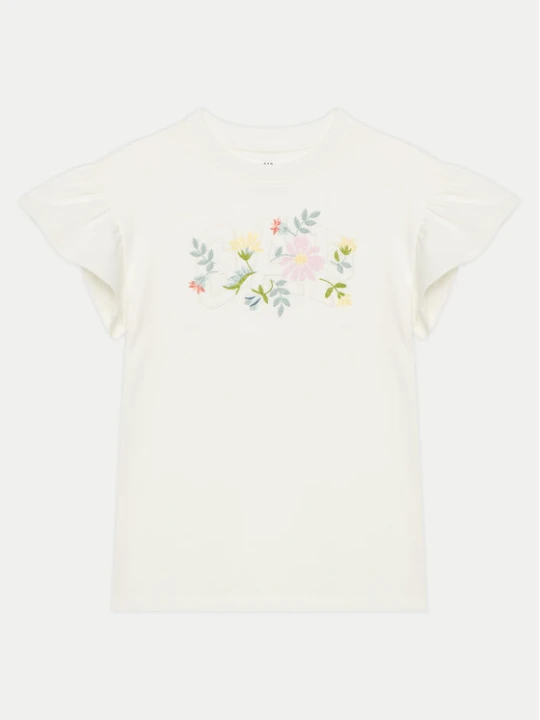 Zdjęcie produktu Gap Sukienka codzienna 738639-00 Biały Relaxed Fit