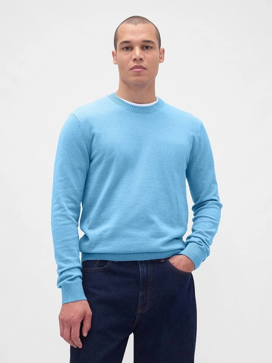 Zdjęcie produktu GAP Sweter w kolorze błękitnym rozmiar: XL