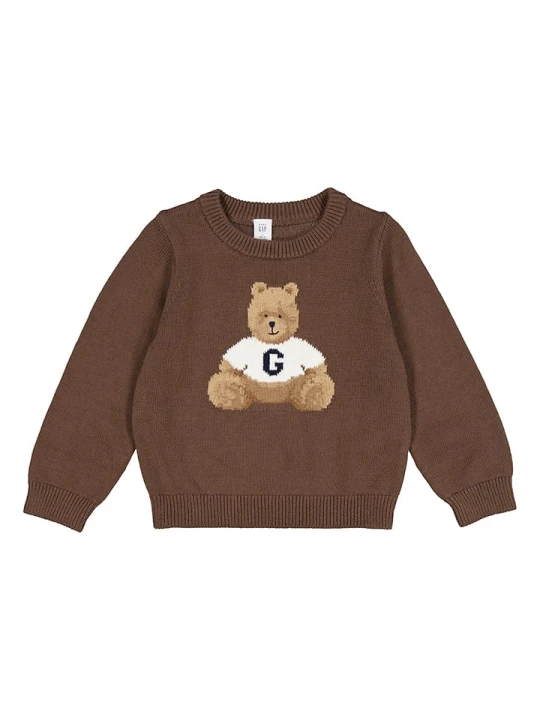 Zdjęcie produktu GAP Sweter w kolorze brązowym rozmiar: 110