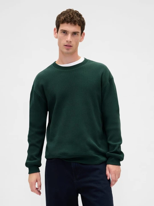 Zdjęcie produktu GAP Sweter w kolorze ciemnozielonym rozmiar: XS