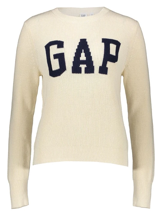 Zdjęcie produktu GAP Sweter w kolorze kremowym rozmiar: XL
