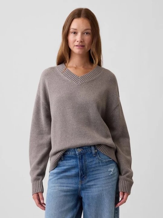 Zdjęcie produktu GAP Sweter w kolorze szarobrązowym rozmiar: XL