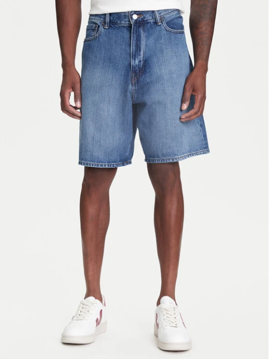 Zdjęcie produktu Gap Szorty jeansowe 781610-00 Niebieski Loose Fit