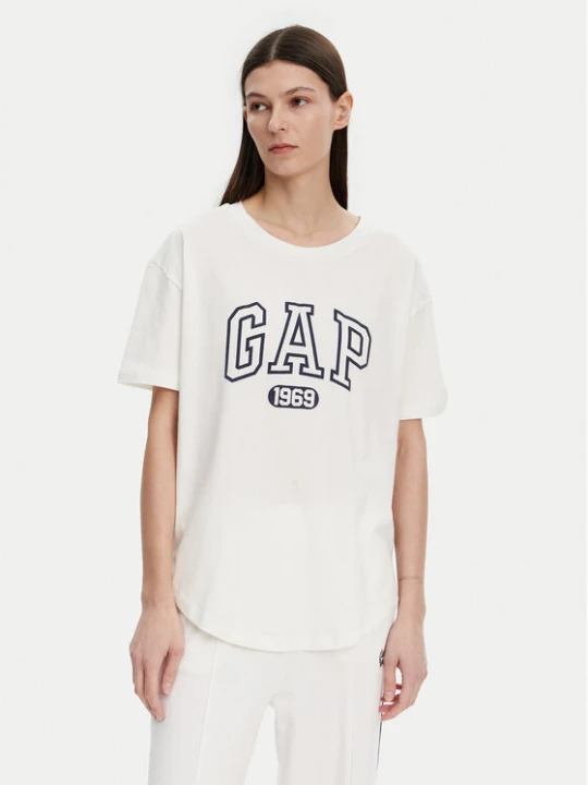 Zdjęcie produktu Gap T-Shirt 407990-04 Biały Regular Fit