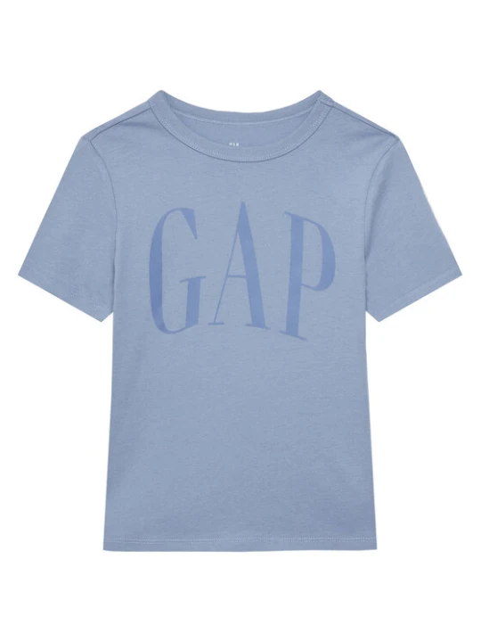 Zdjęcie produktu Gap T-Shirt 708411-03 Błękitny Regular Fit Niebieski jasny