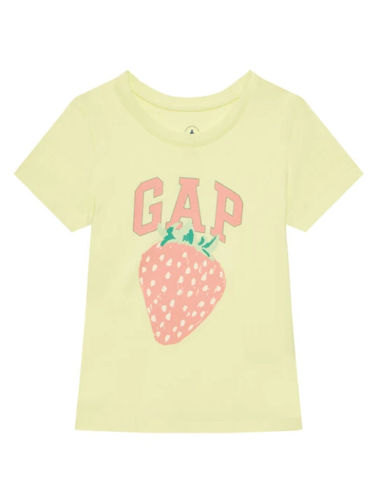 Zdjęcie produktu Gap T-Shirt 710285-03 Żółty Regular Fit