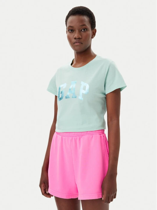 Zdjęcie produktu Gap T-Shirt 729555-13 Zielony Regular Fit
