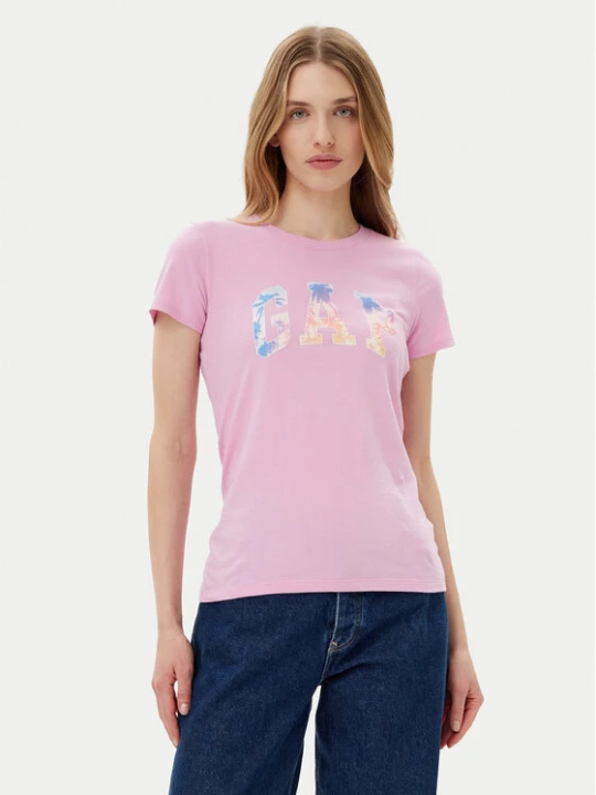 Zdjęcie produktu Gap T-Shirt 776775-06 Różowy Regular Fit