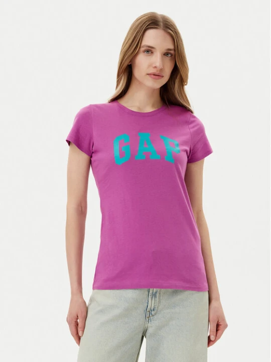 Zdjęcie produktu Gap T-Shirt 776775-07 Fioletowy Regular Fit