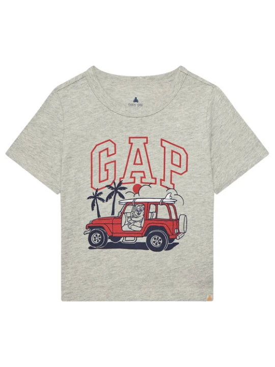 Zdjęcie produktu Gap T-Shirt 779639-00 Szary Regular Fit