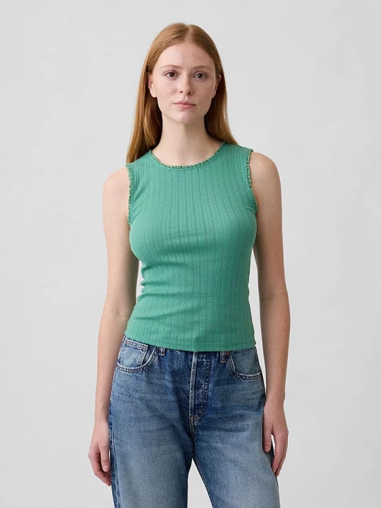 Zdjęcie produktu GAP Top w kolorze turkusowym rozmiar: XS