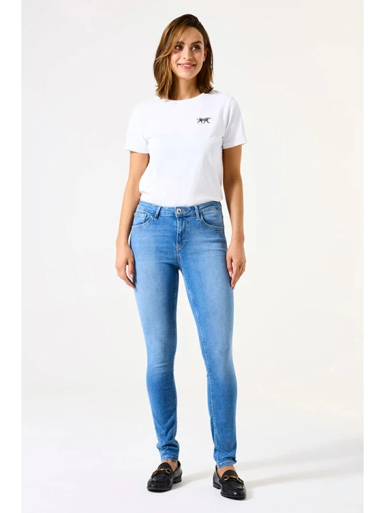 Zdjęcie produktu Garcia Dżinsy - Skinny fit - w kolorze niebieskim rozmiar: W26