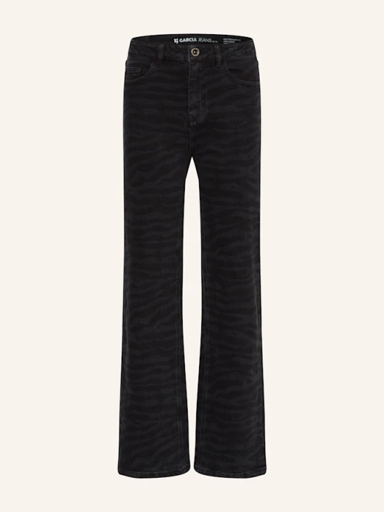 Zdjęcie produktu Garcia Jeansy Straight Marall schwarz CZARNY