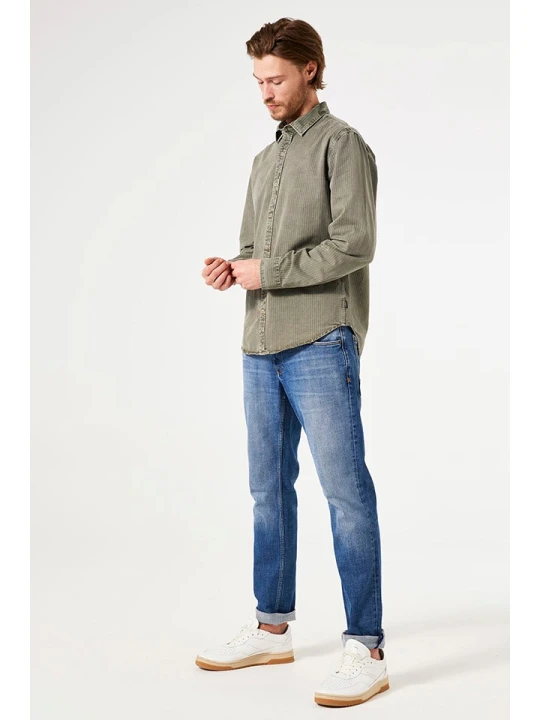 Zdjęcie produktu Garcia Koszula w kolorze khaki rozmiar: XL