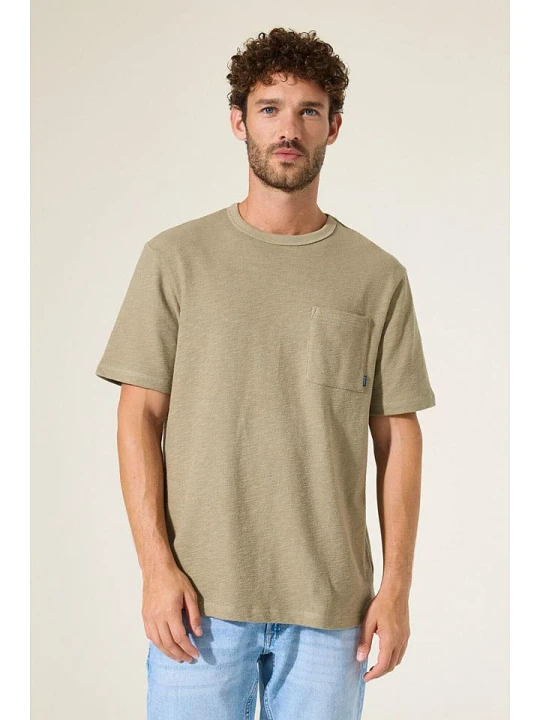 Zdjęcie produktu Garcia Koszulka w kolorze khaki rozmiar: XXL