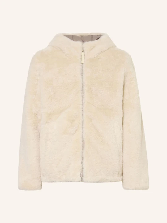 Zdjęcie produktu Garcia Kurtka Pikowana Dwustronna Z Sztucznym Futerkiem beige