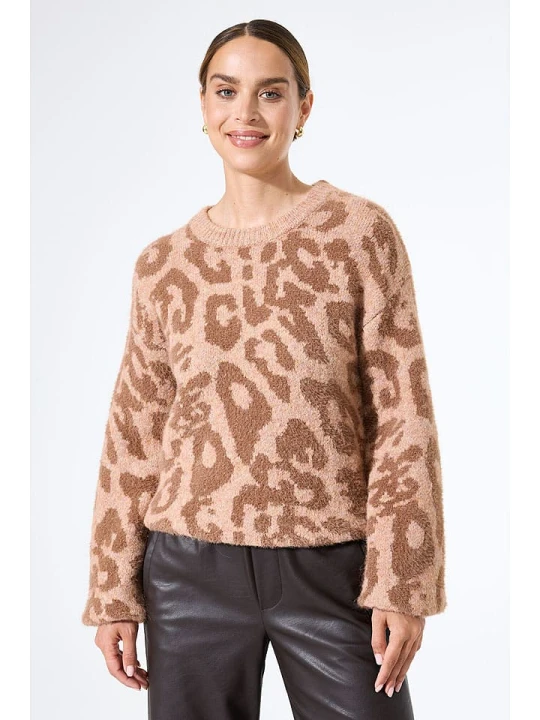 Zdjęcie produktu Garcia Sweter w kolorze beżowym rozmiar: XL