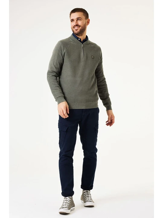 Zdjęcie produktu Garcia Sweter w kolorze khaki rozmiar: L